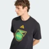 Camiseta Adidas  Jamaica x Bob Marley Gráfico ADN-