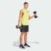 Pantalones Cortos Adidas  Diseñados para Entrenamiento 3 Rayas-