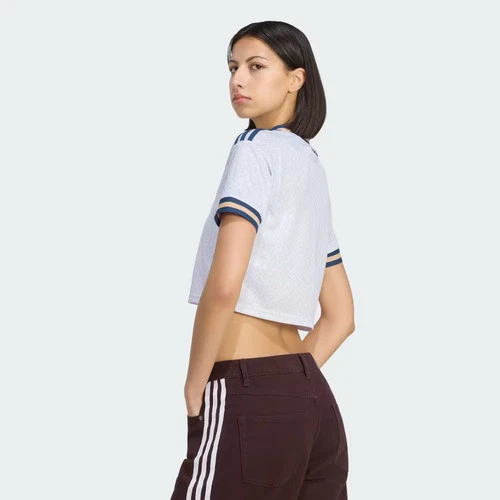 Camiseta corta  Italia 26 visitante para mujer-