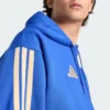 Sudadera con capucha polar Adidas Italia DNA para hombre-