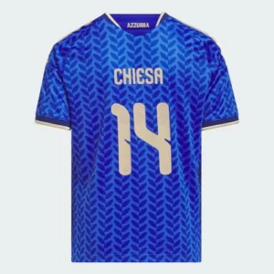 Camiseta Adidas Niños Italia 26 Home Chiesa Niños-