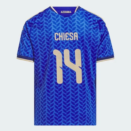 Camiseta Adidas Niños Italia 26 Home Chiesa Niños-