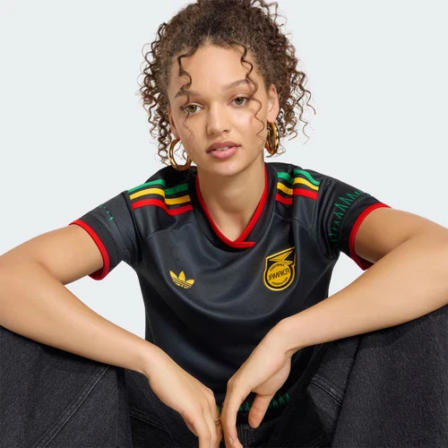 Camiseta Adidas  Jamaica 26 x Bob Marley Visitante-