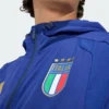 Cortavientos Adidas  Italia Tiro Viaje Cremallera Completa-