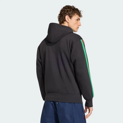 Sudadera con capucha polar Adidas Jamaica x Bob Marley DNA para hombre-