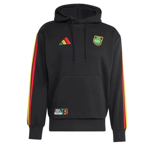 Sudadera con capucha polar Adidas Jamaica x Bob Marley DNA para hombre-