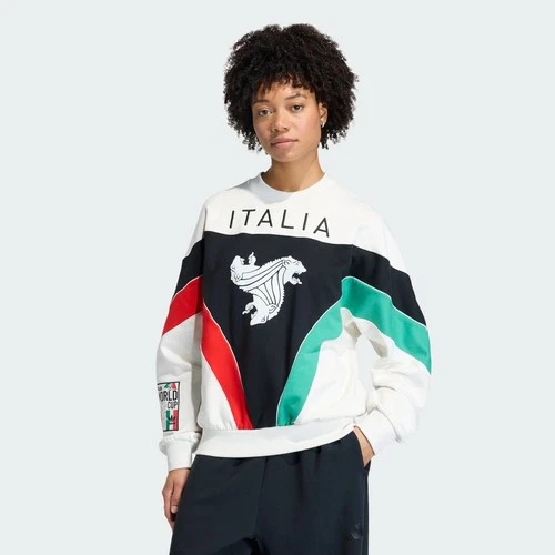 Suéter Adidas  Italia Coppa Del Mundo Crew-