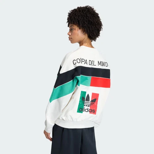 Suéter Adidas  Italia Coppa Del Mundo Crew-