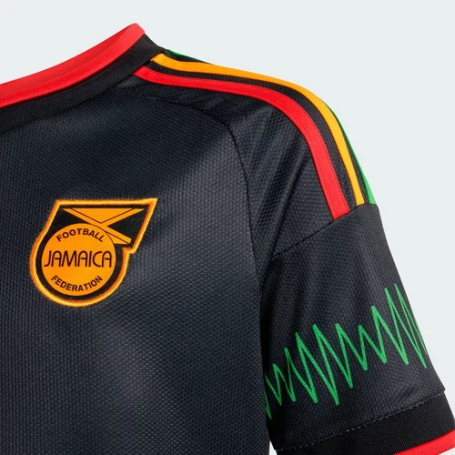 Camiseta deportiva Adidas para niños Jamaica 26 x Bob Marley visitante-