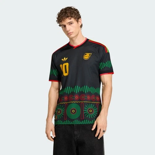 Camiseta Adidas  Jamaica 26 x Bob Marley Visitante-