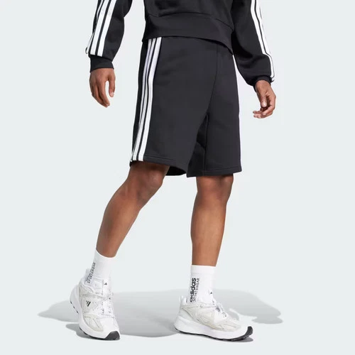 s-l500-3675.webp Pantalones cortos de vellón de 3 bandas Adidas Essentials para hombre-