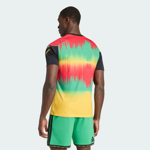 Camiseta Adidas  Jamaica 26 x Bob Marley Home Pre Match-
