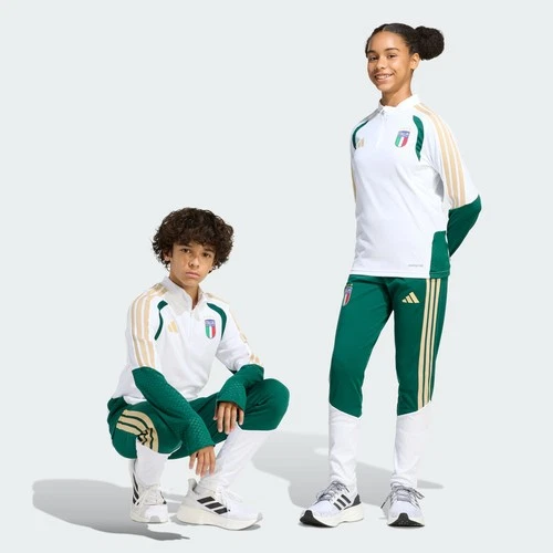 Pantalones de entrenamiento Adidas para niños Italia 26 Tiro-