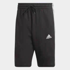 Pantalones cortos Adidas Essentials Single Jersey 3 bandas para hombre-