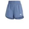 Pantalones Cortos Adidas  Pacer Training 3 Rayas Tejidos Tiro Alto-