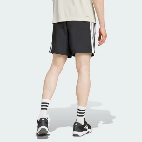 Pantalones Cortos Tejidos 3 Rayas Entrenamiento Essentials  Adidas-