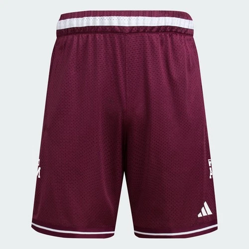 Pantalones cortos Adidas Texas A&M Swingman para hombre-