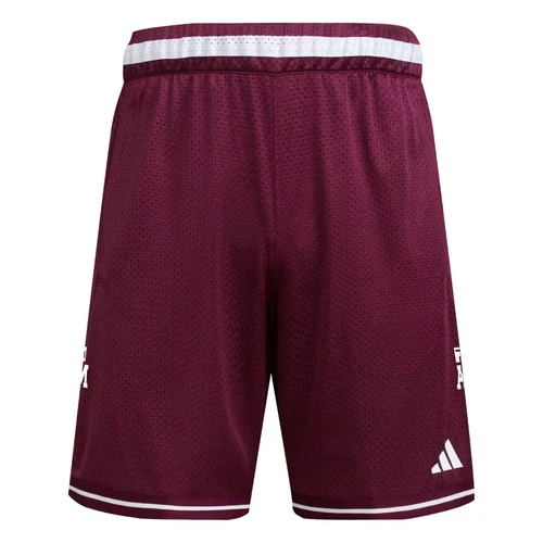 Pantalones cortos Adidas Texas A&M Swingman para hombre-