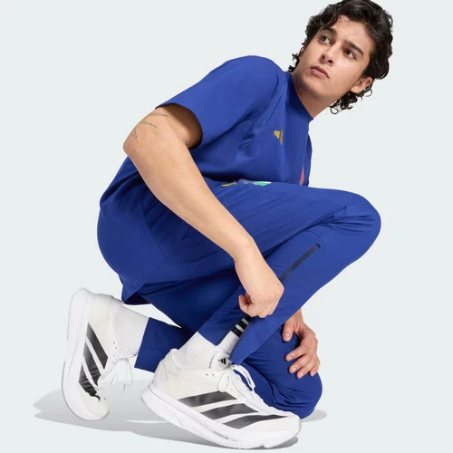Pantalones de viaje Adidas Italia Tiro para hombre-