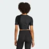 Camiseta Adidas Workout Essentials Shine para mujer-