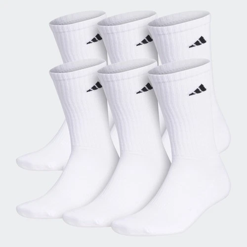 Calcetines deportivos acolchados Adidas para hombre 6 pares-