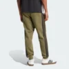 Pantalones de vellón de 3 bandas Adidas Essentials para hombre-