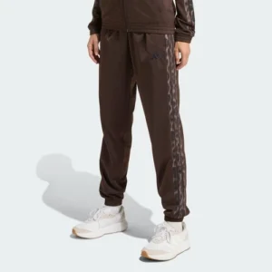 Tricot 3 Rayas Trackpants con Estampado Leopardo-