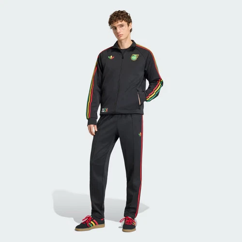 Pantalones de chándal Adidas para hombre Jamaica x Bob Marley Originales-