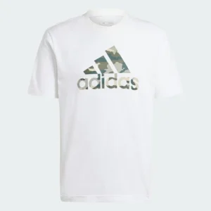Camiseta Adidas  Camuflaje Insignia de Deporte Gráfico-