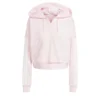 Sudadera con capucha  Essentials 3 bandas de felpa francesa con cremallera en cuarto de baño-