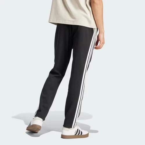 Pantalones de vellón Adidas Essentials 3 bandas dobladillo abierto para hombre-