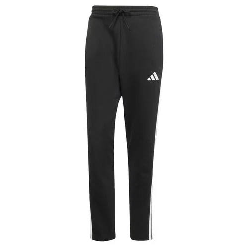 Pantalones de vellón Adidas Essentials 3 bandas dobladillo abierto para hombre-