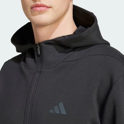 Chaqueta de pista con cremallera completa diseñada para entrenamiento Adidas para hombre-