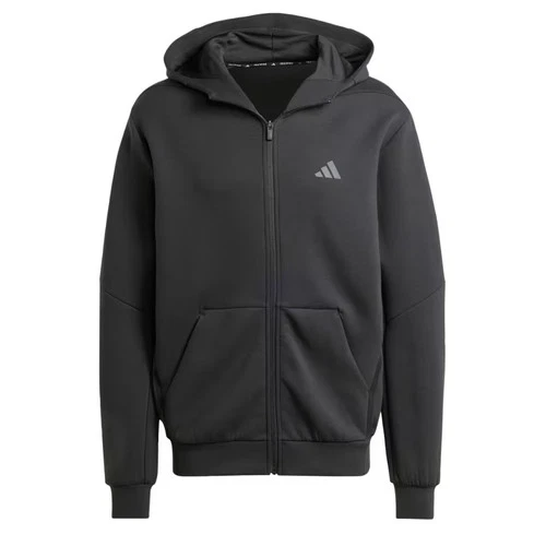 Chaqueta de pista con cremallera completa diseñada para entrenamiento Adidas para hombre-