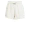 Pantalones cortos cargo de felpa francesa con logotipo pequeño Adidas Essentials para mujer-