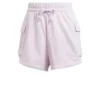 Pantalones cortos cargo de felpa francesa con logotipo pequeño Adidas Essentials para mujer-