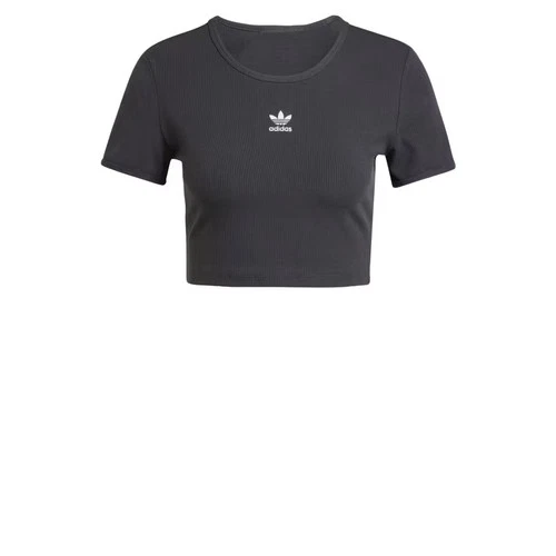 Camiseta acanalada Adidas Essentials para mujer-
