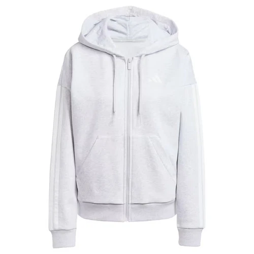 Sudadera con capucha polar cremallera completa  Essentials 3 bandas para mujer-