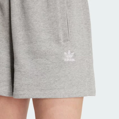 Pantalones cortos de felpa francesa Adidas Essentials para mujer-