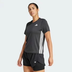 Camiseta de entrenamiento Adidas Train Essentials 3 bandas para mujer-