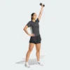 Camiseta de entrenamiento Adidas Train Essentials 3 bandas para mujer-