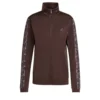 Tricot 3 Rayas Tracktop con Estampado Leopardo-