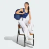 Camiseta sin mangas Adidas Essentials para mujer con logotipo pequeño de algodón estilo de vida-