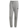 Pantalones cónicos regulares de vellón Adidas Essentials para hombre-