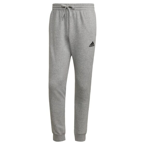 Pantalones cónicos regulares de vellón Adidas Essentials para hombre-