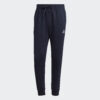 Pantalones cónicos regulares de vellón Adidas Essentials para hombre-