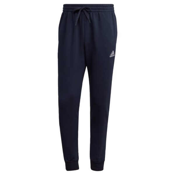 Pantalones cónicos regulares de vellón Adidas Essentials para hombre-