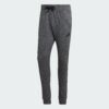 Pantalones cónicos regulares de vellón Adidas Essentials para hombre-