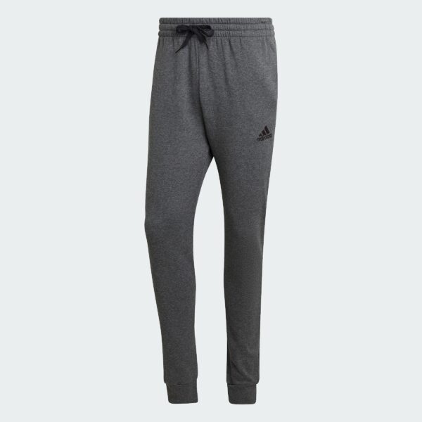Pantalones cónicos regulares de vellón Adidas Essentials para hombre-