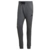 Pantalones cónicos regulares de vellón Adidas Essentials para hombre-